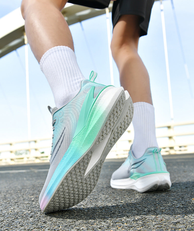 Red Rabbit8pro Rebound Cushioning Carbon Plate Running Shoes Mesh Breathable Non-Slip Sports Shoes Fashion Casual Racing Running Shoes