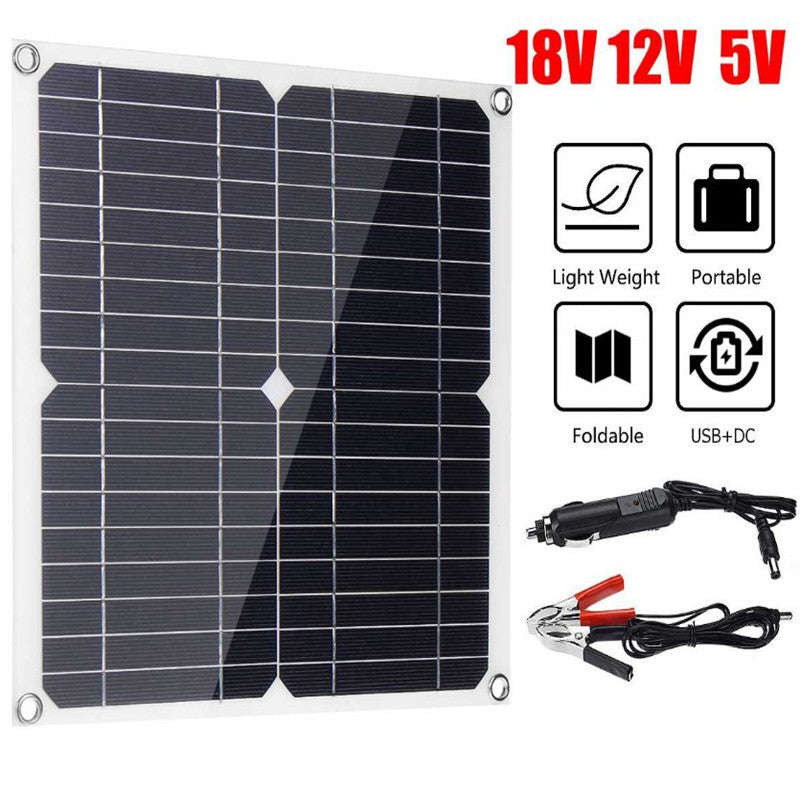 Factory direct sales solar panels lightweight portable semi-flexible solar panels DC Solar Charger