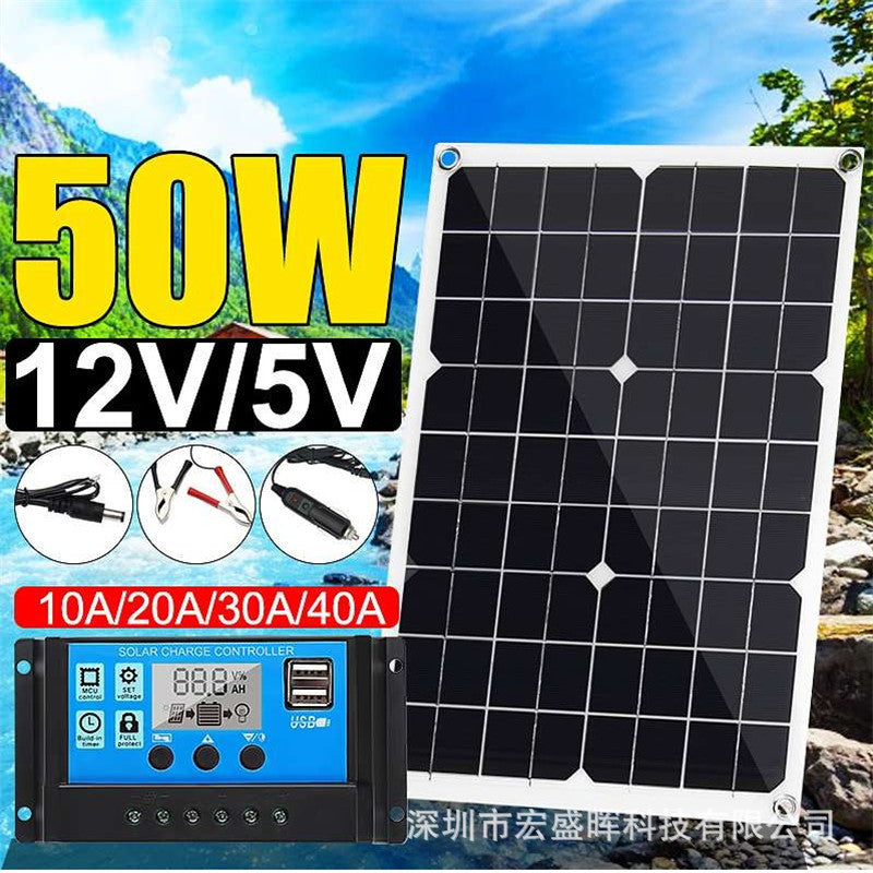 Specially designed for portable, lightweight, flexible solar charging panels with controllers