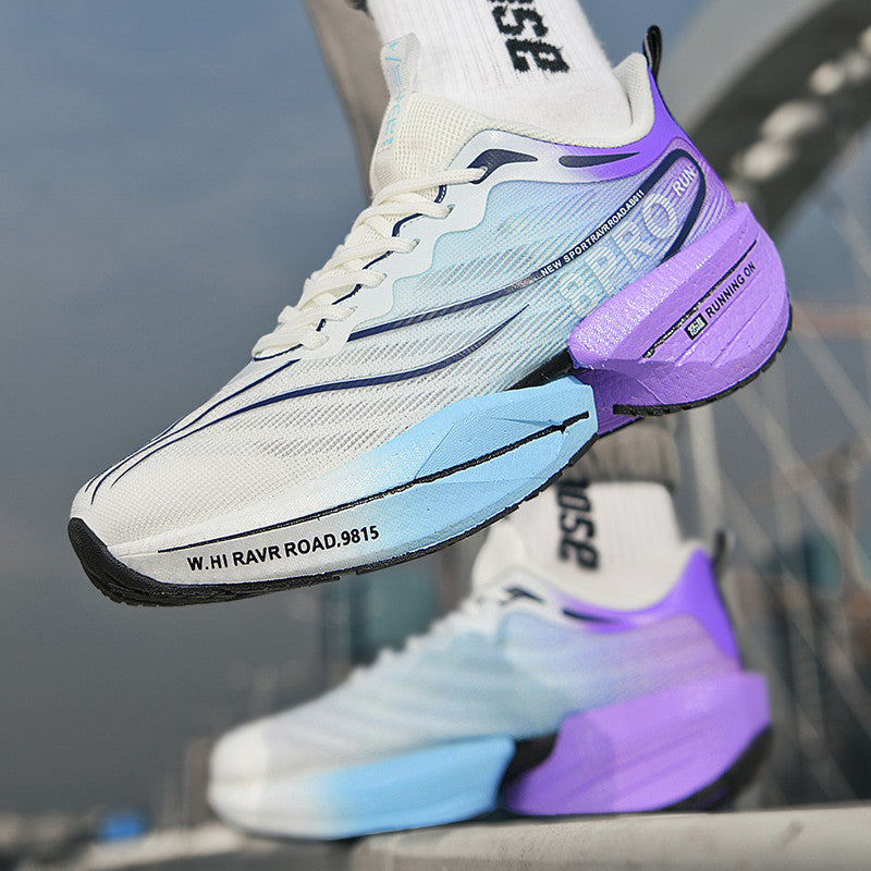 Red Rabbit8pro Carbon Plate Spring and Autumn Running Shoes for Big Kids, Racing Shock Absorption Sports Shoes for Men and Women, Couple's Versatile Casual Running Shoes