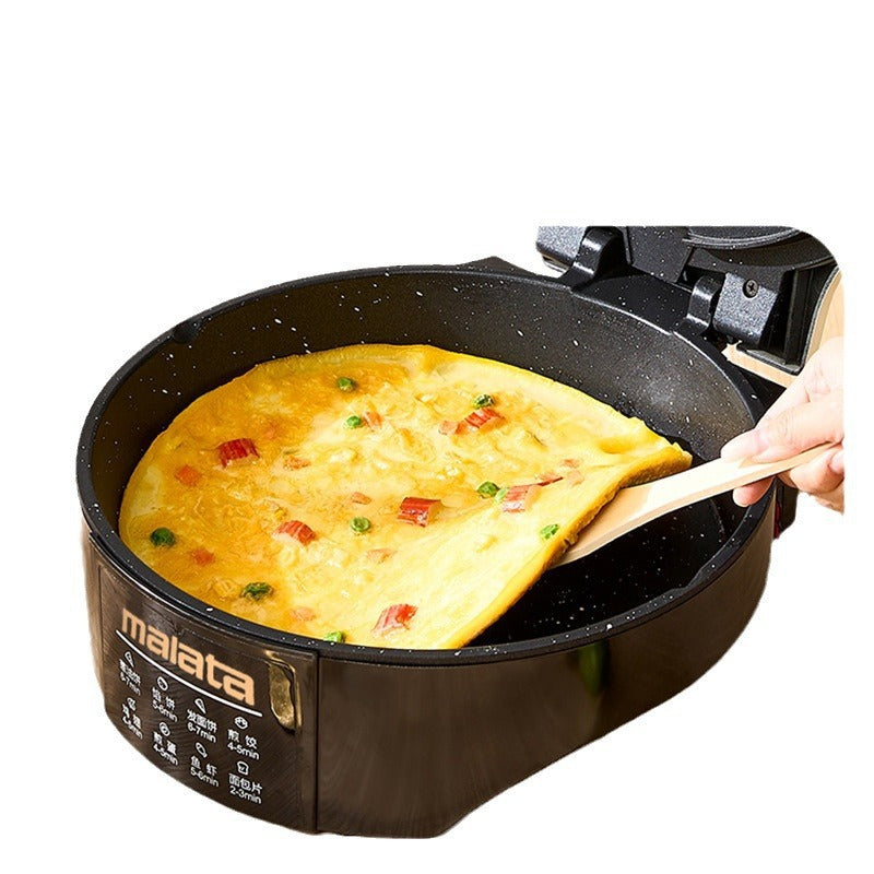 Nuantao Double-Sided Heating Pancake Pan Deepened Pancake Maker Frying and Baking Machine Commercial Restaurant Electric Pancake Pan Home Use
