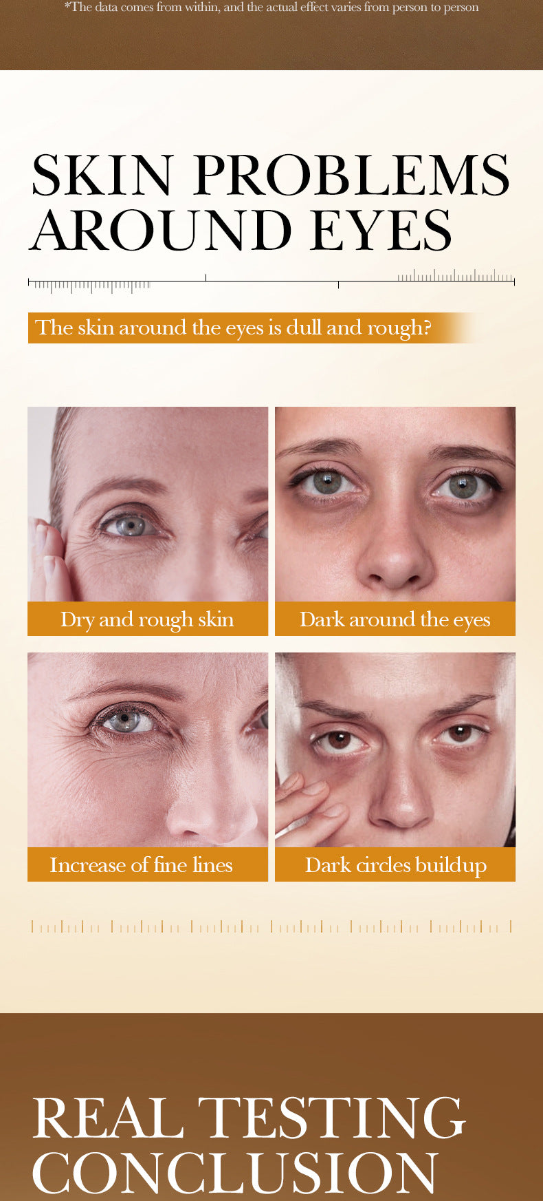 Turmeric Antioxidant Skin Rejuvenation Eye Cream BIOAOUA Brightening, moisturizing and moisturizing eye cream cross-border foreign trade wholesale