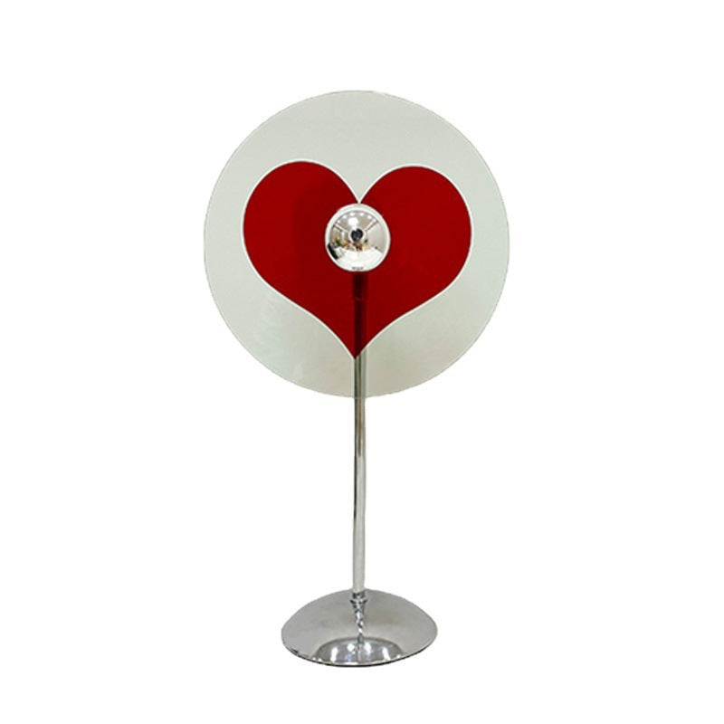 Romantic Love Bauhaus Table Lamp USB Plug-in Internet Celebrity Table Lamp Atmosphere Floor Lamp Projection Lamp Heart Lamp
