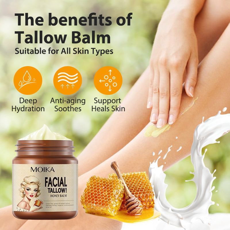 In Stock Fresh Cream Manuka Honey Vanilla Organic Face Cream Moisturizing Cream Body Lotion Skincare Lip Balm