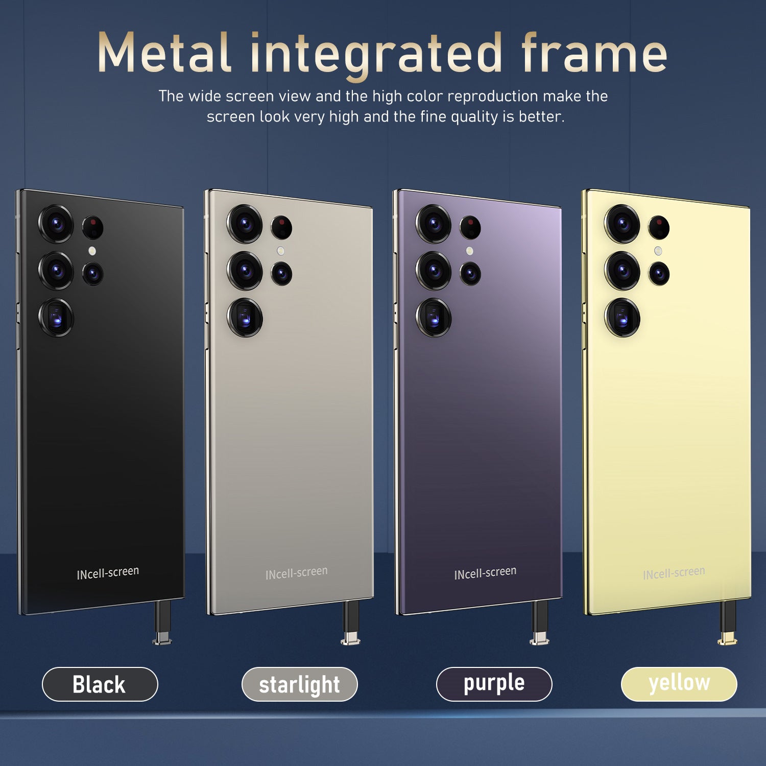 S24Ultra Smartphone7.3Built-in Screen Pen16+1T Android Phone Source Manufacturer(Popular)