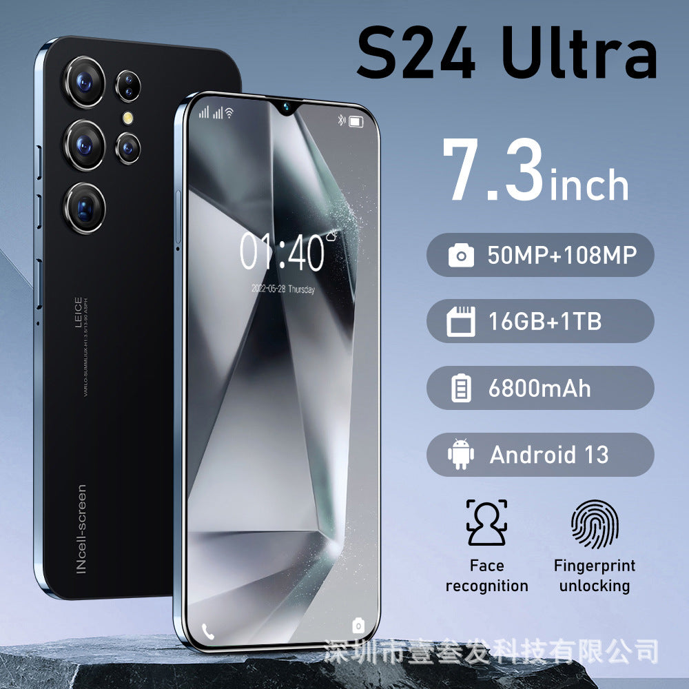 S24 Ultra Popular(2+16G) 6.5Inch3G All-in-One New Smartphone Factory