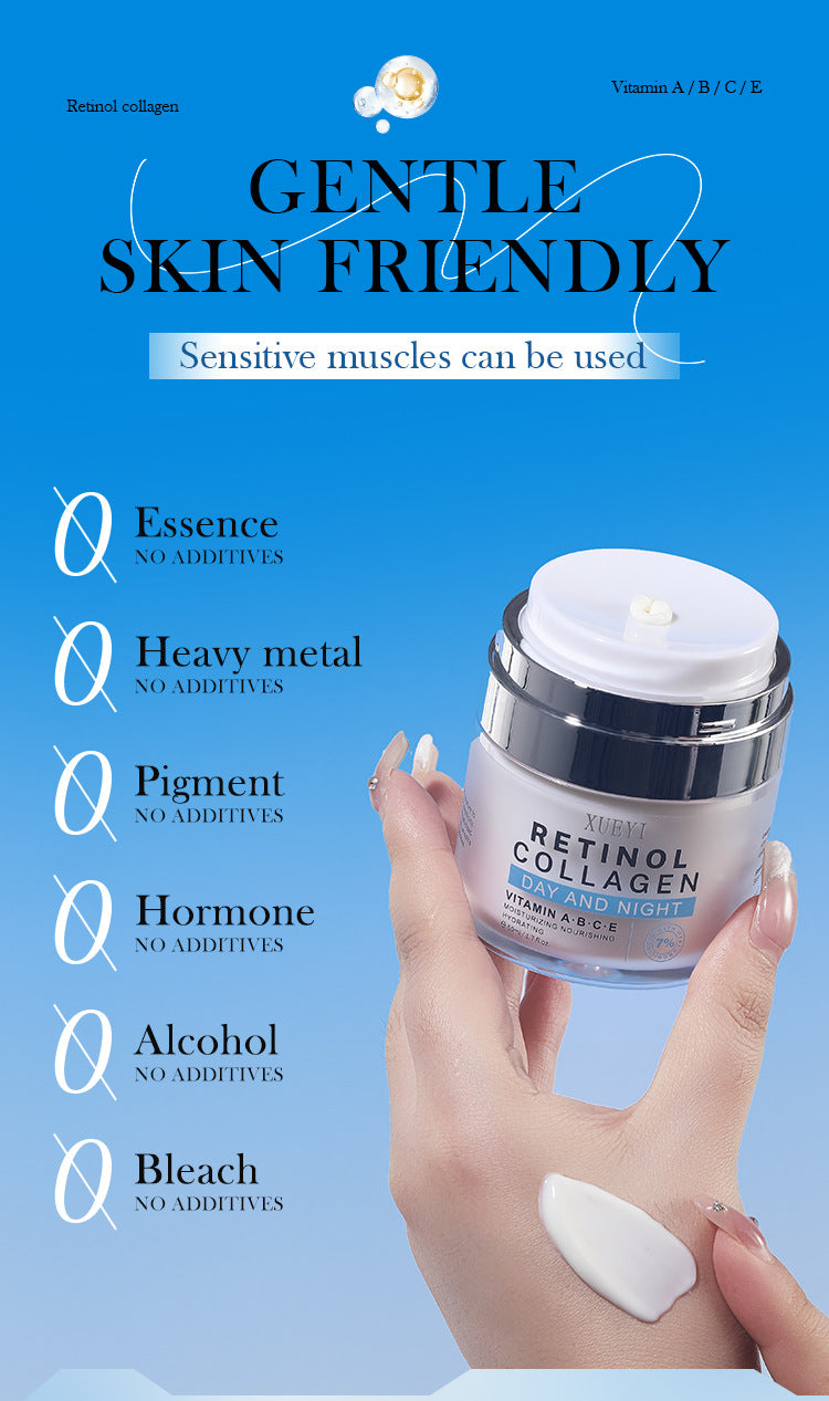 Oil Control Moisturizing Collagen Retinol Face Cream Brightening Skin Tone Hydrating Anti-Wrinkle Firming Face Cream