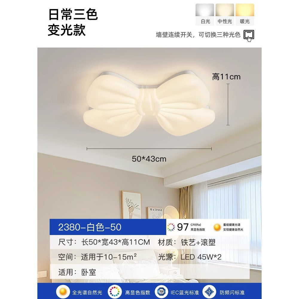 Children's Room Bedroom Ceiling Lamp Full Spectrum Eye Protection led Boys and Girls Cloud Room Cream Style Internet Celebrity Lighting