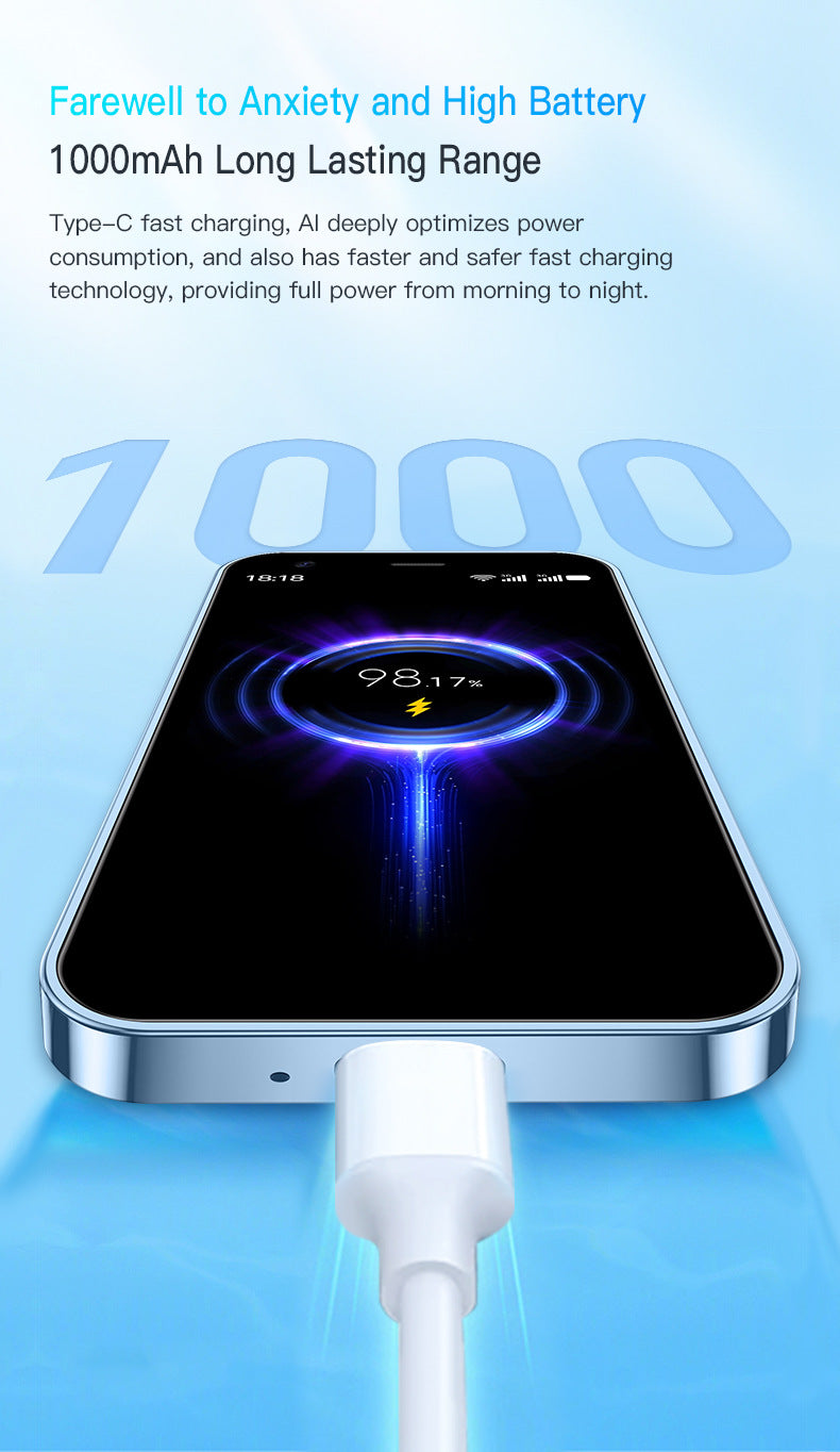 Hot Sale XS15 Mini Mobile Phone2+16G Ultra-small Pocket Android Smartphone Google Phone(Popular)