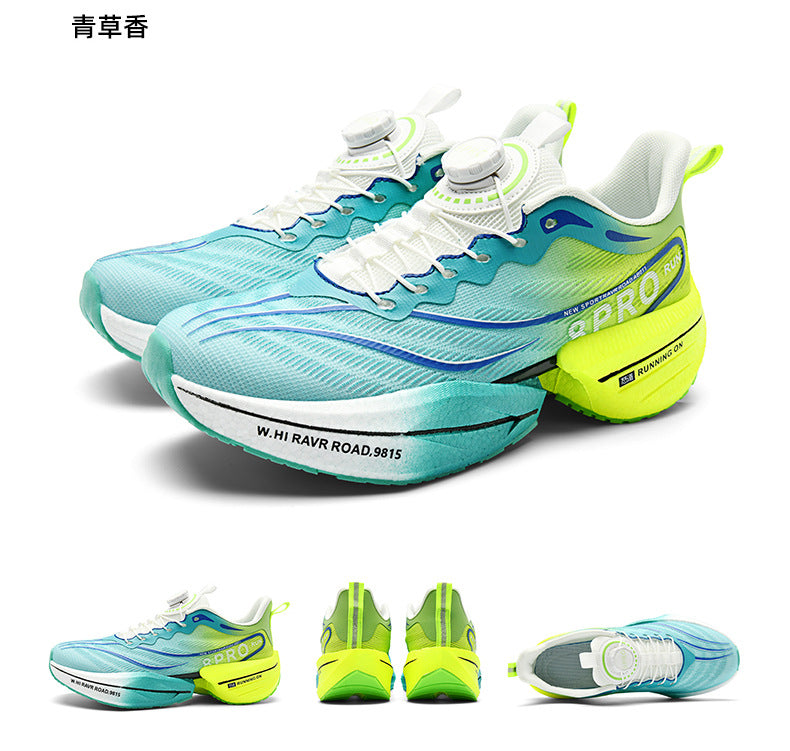 Red Rabbit8pro Hot-selling Parent-Child Breathable Running Shoes Professional Racing Anti-Slip Student Cushioning Rotating Button Sports Shoes