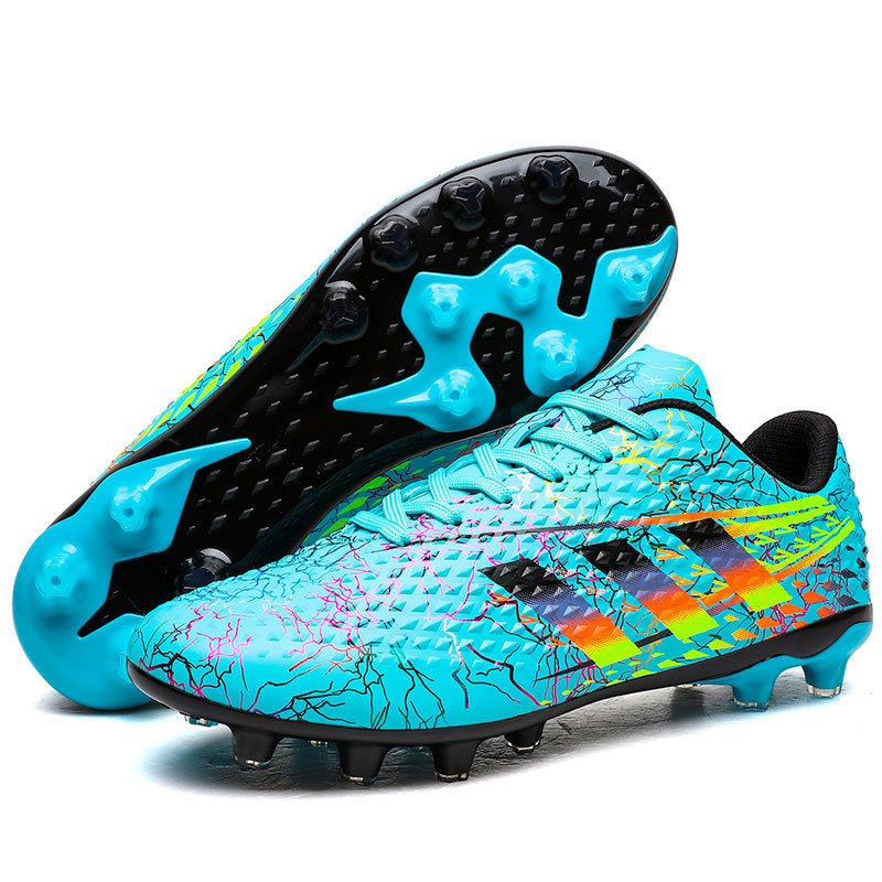 New professional football shoes for men and women AG Spike TF Broken Nail Youth Student Grassland Competition Training Shoes