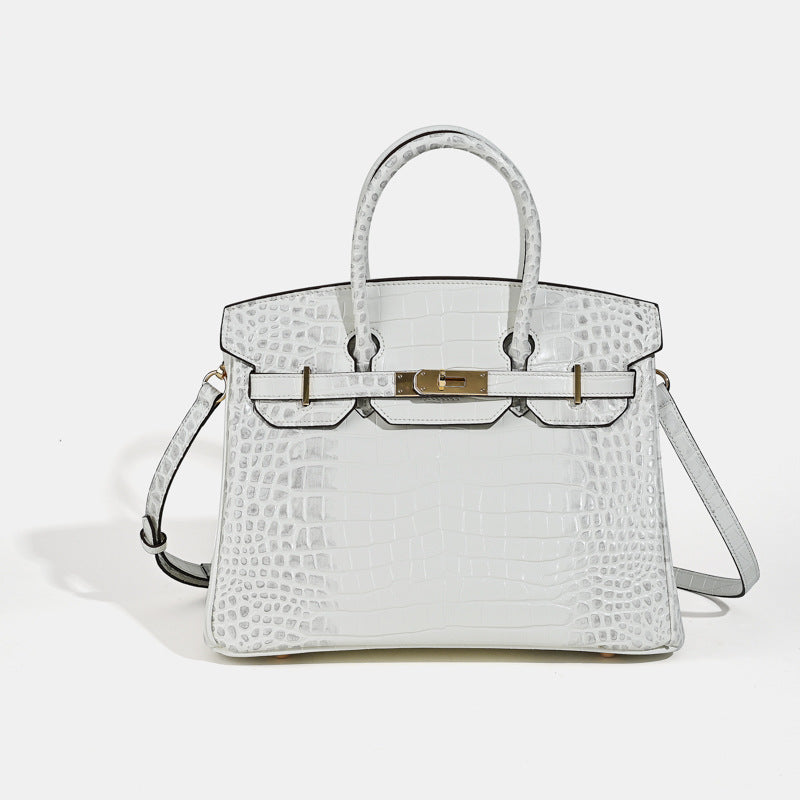 New Fashion Women's Bag Luxury High-end Classic Genuine Leather Women's Bag Single Shoulder Crossbody Bag Trendy Underarm Handbag