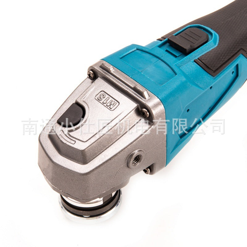 Manufacturer supplies high-power electric angle grinder portable lithium battery rechargeable polishing machine multifunctional grinder