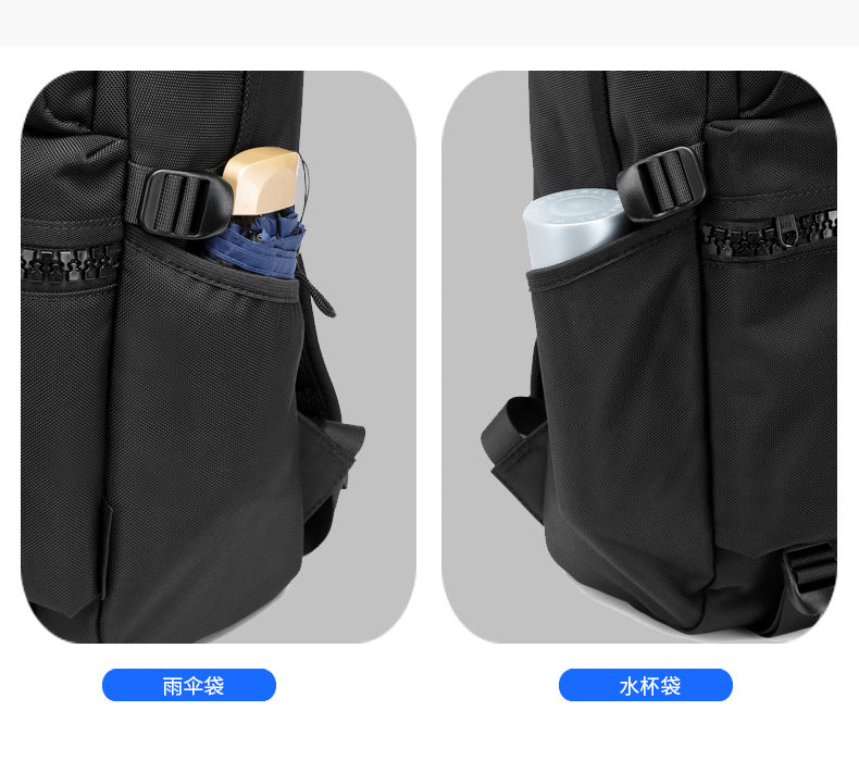 ozuko New Student School Bag Casual Men's Computer Bag15.61-inch Women's Multi-Functional Backpack backpack