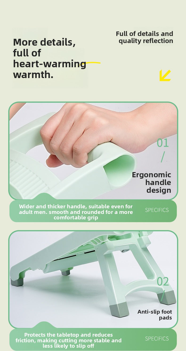 Household Multifunctional Vegetable Cutter Fruit Slicer Kitchen Convenient Lemon Slicer Potato Shredder Vegetable Cutter
