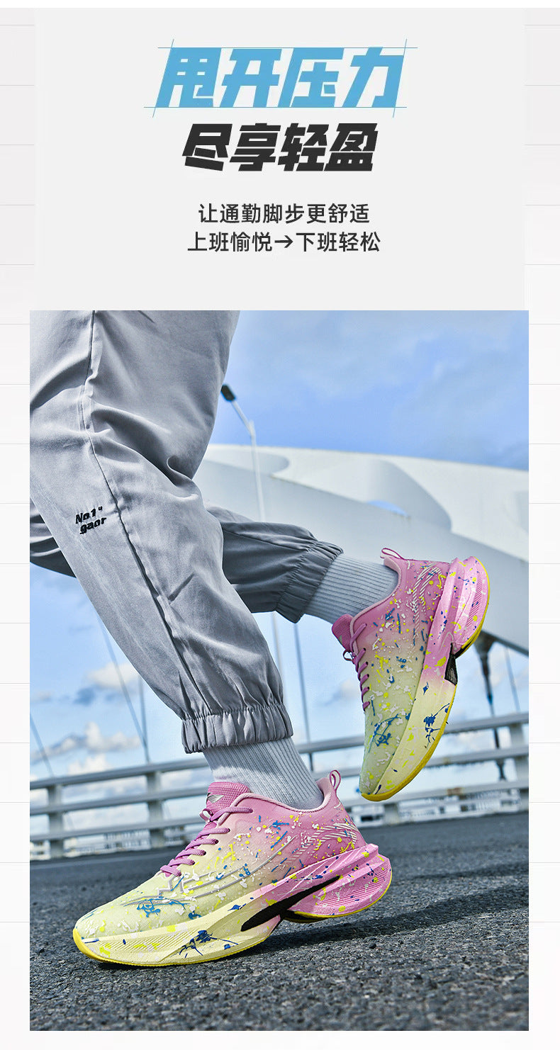 Red Rabbit9Pro New casual sports shoes for autumn, breathable mesh lightweight shock-absorbing running shoes for men and women, suitable for teenagers