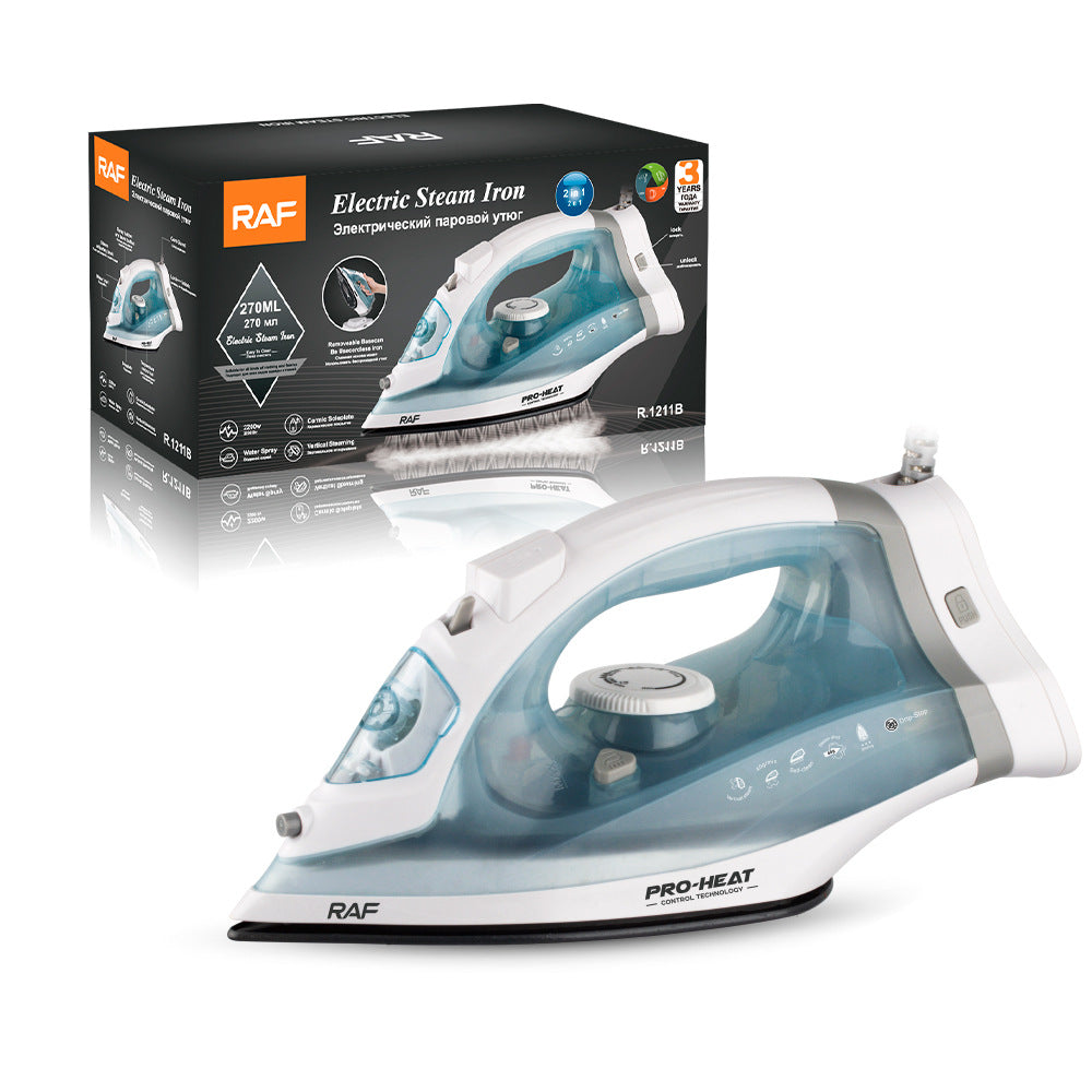 RAF Wireless Steam Iron Handheld  Multifunctional Adjustable Spray Electric Iron R.1211