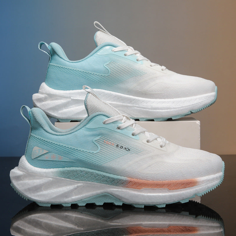 Sports Shoes Men2025New Breathable Anti-Slip Shock Absorption Sports Shoes Soft Sole Casual Lightweight Versatile Professional Fitness Shoes