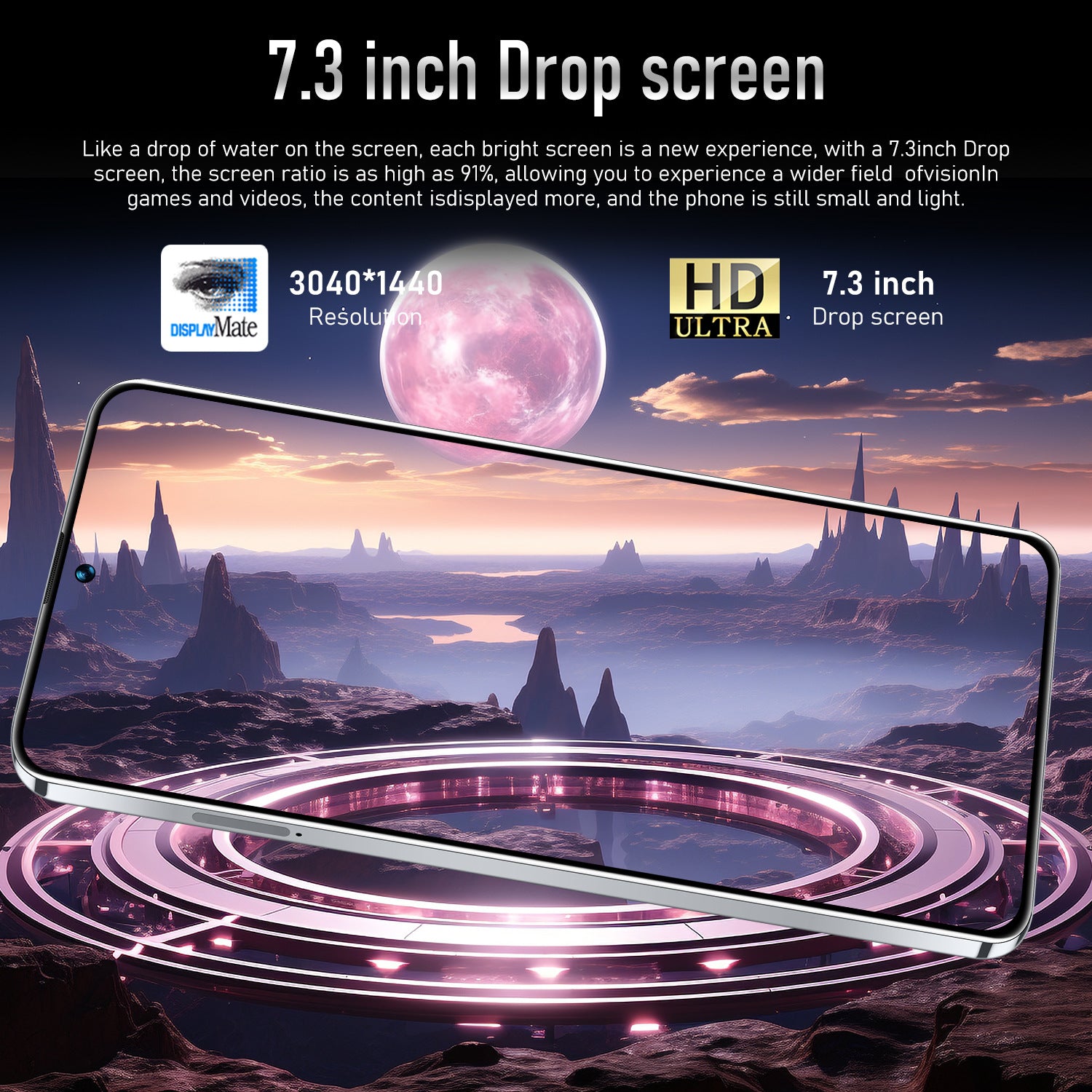 Popular POVA5pro Full hd screen16+1TB Low Price New Smart Phone Source Factory Price