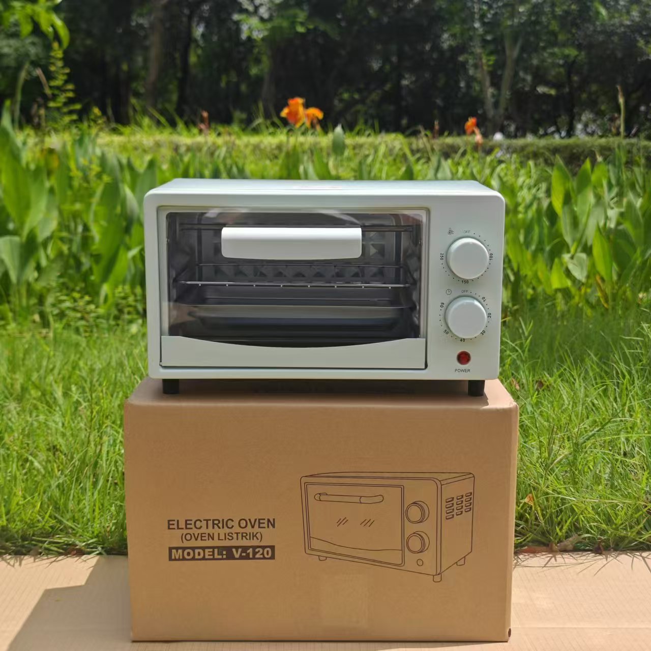 15L Oven Household Multi-Functional Small Double-Layer Baking12L Oven~48L Large Capacity Electric Air Circulation