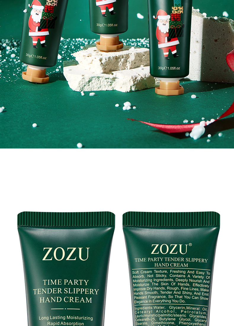 Full English Christmas Hand Cream ZOZU Moisturizing, Refreshing, and Nourishing Hand Cream Gift Set for  Wholesale