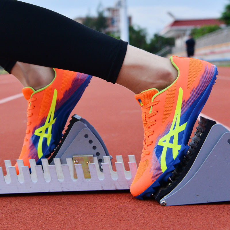 New Track and Field Shoes Professional Spikes Running Shoes Sports Shoes for Exams and Competitions Support Dropshipping