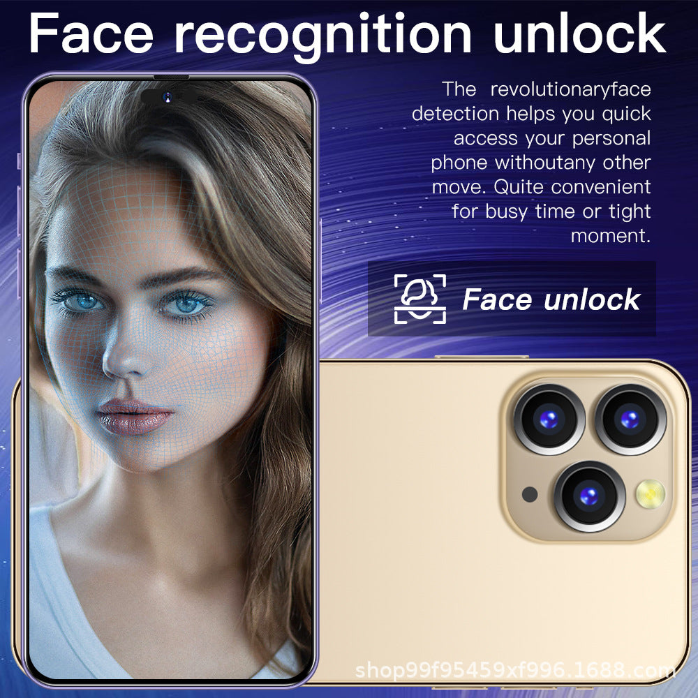 Xidian New Model Exclusive Supply i14promax True4G 3+64G Android6.7Large Screen Smartphone