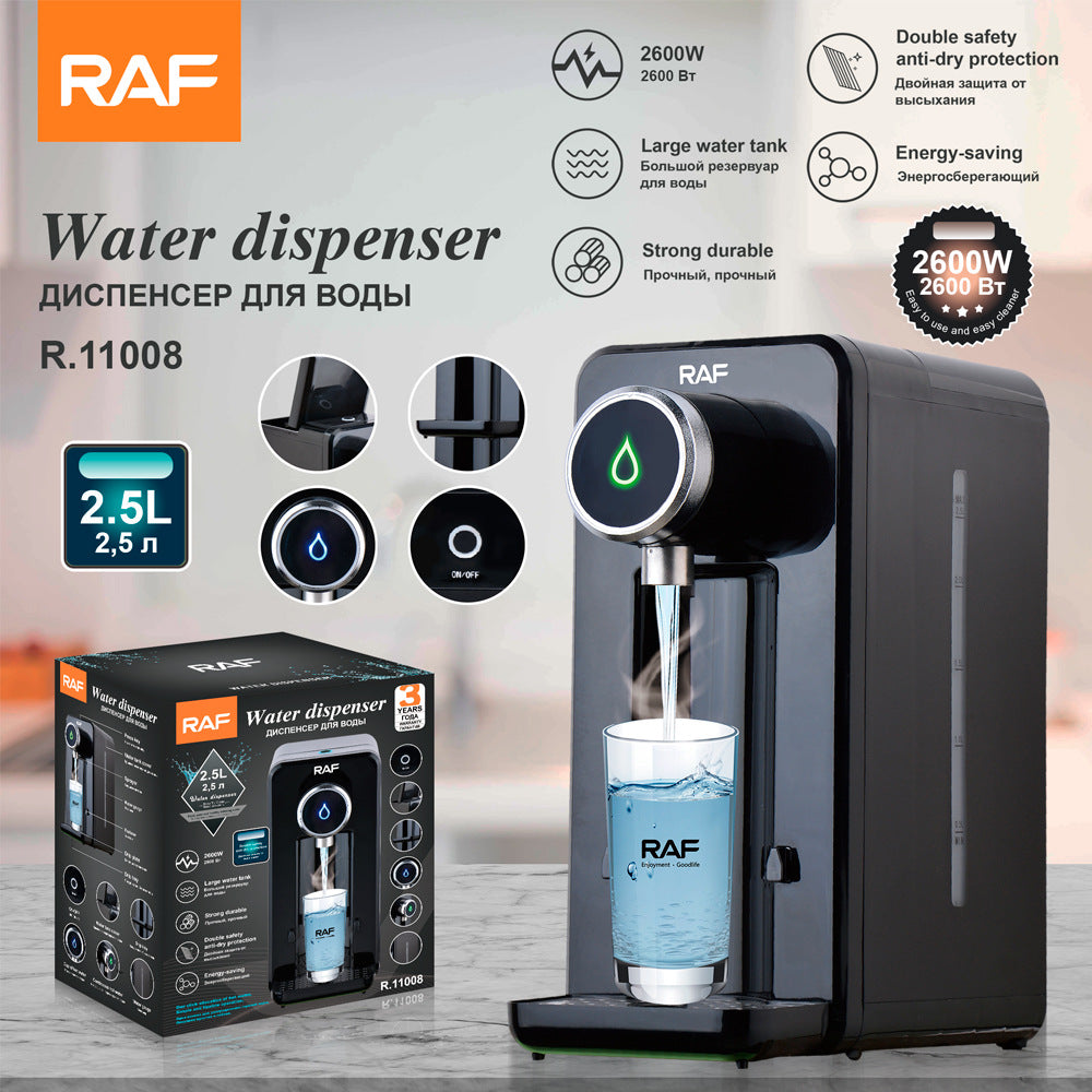 RAF European Standard Wholesale Desktop Instant Hot Water Dispenser for Home Use2.5L Multifunctional Small Direct Drinking Machine