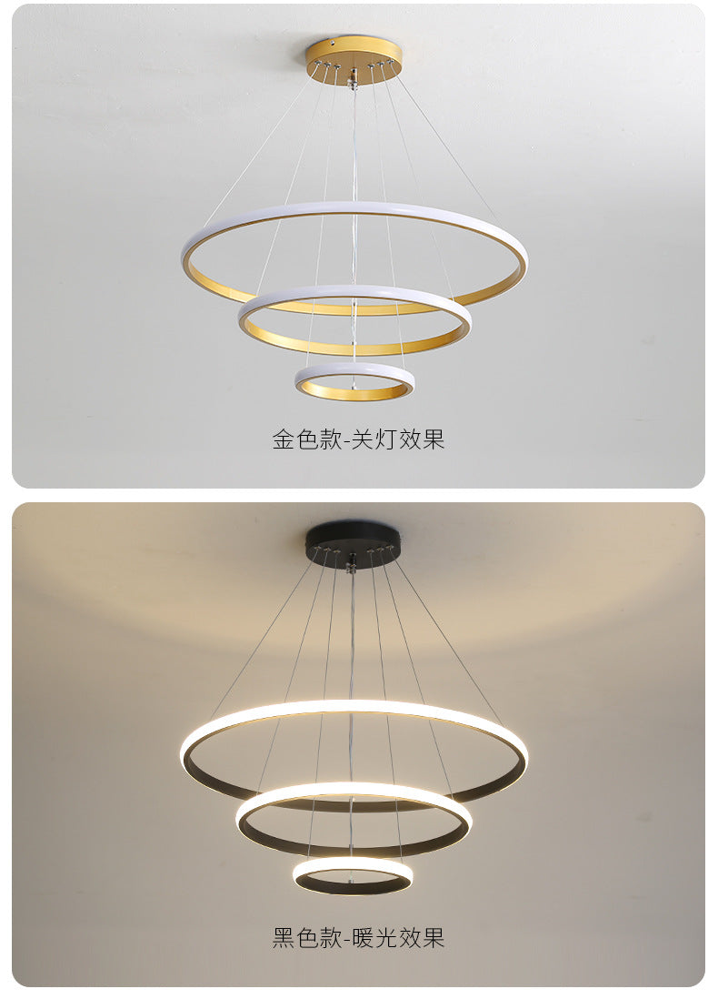 Living Room Pendant Light Modern Minimalist Lighting Internet Celebrity Light Luxury Nordic Lamp Creative Personality Bedroom Bar Counter Dining Room Pendant Light