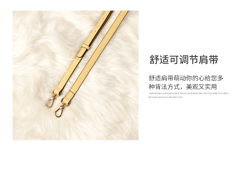 Trolis Luxury Women's Bag Two-Layer Cowhide Small Square Bag Niche Versatile Single Shoulder Crossbody Chain Women's Bag Manufacturer