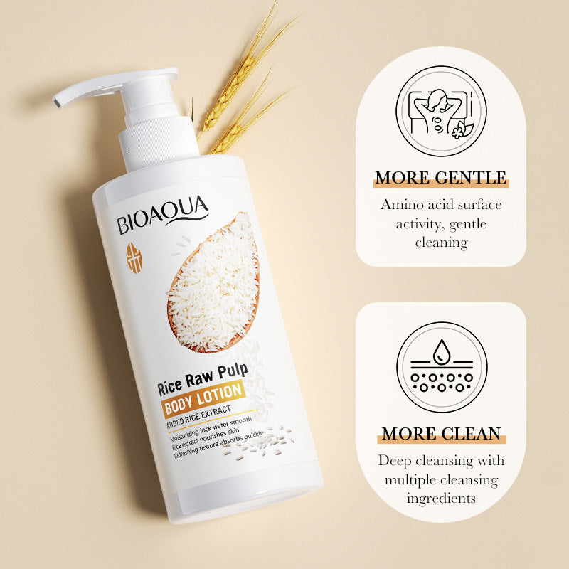 Full English Body Lotion250ml BIOAOUA Rice Moisturizing Hydrating Lotion  Wholesale