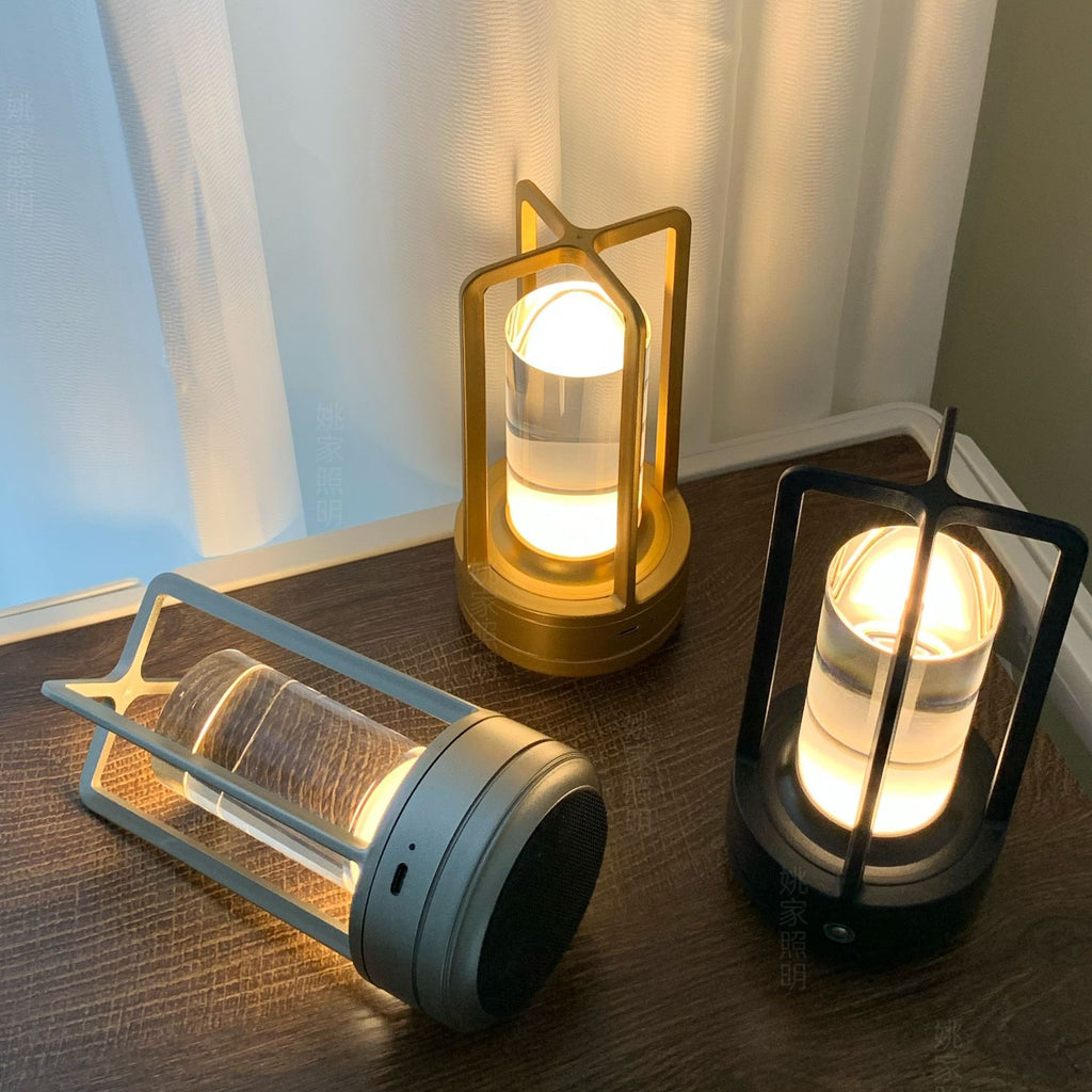 Crystal Cross Table Lamp Decorative Table Lamp Bedside High-end Night Light Internet Celebrity Hot-selling Living Room Dining Room Atmosphere Light