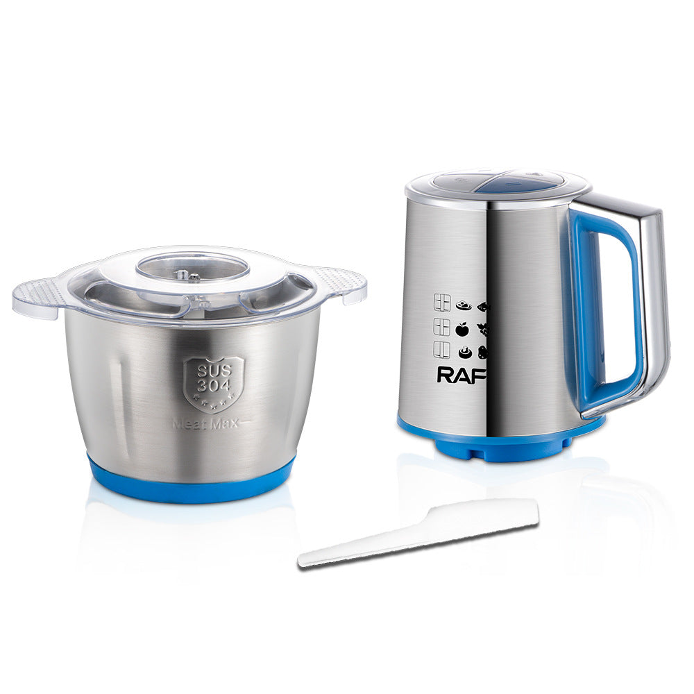 RAF European and American Standard Meat Grinder Household Stainless Steel Electric Food Processor Multi-Functional Kitchen Meat Mincer 3L