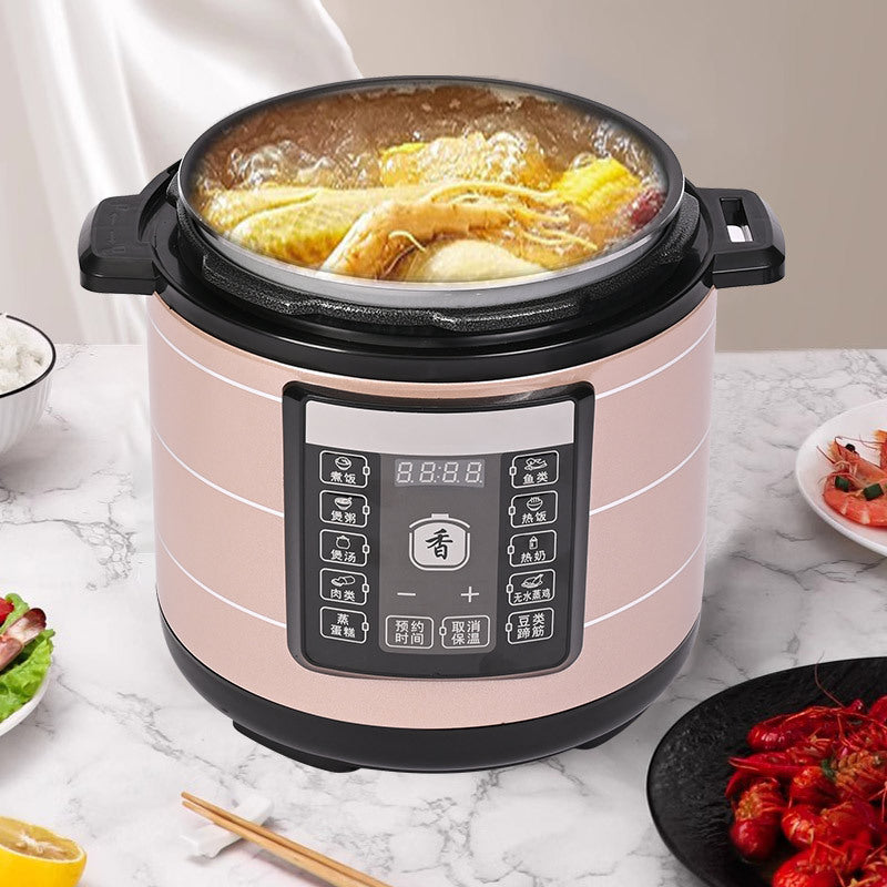 Factory  Wholesale Household5L6L Electric Pressure Cooker Multi-Function One-Key Pressure Relief Large Capacity Pressure Cooker Rice Cooker