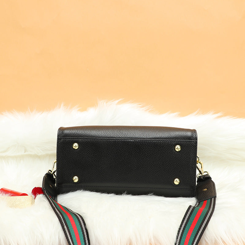 Trolis Spring New Small Square Bag Trendy Fashion Retro Handbag Versatile Elegant Personality Crossbody Women's Bag