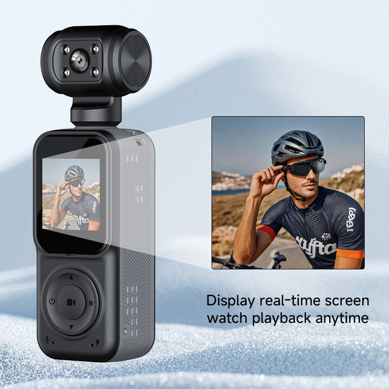 Q54K HD Handheld Sports Outdoor Camera vlog Cycling Pocket Camera Anti-Shake Recorder