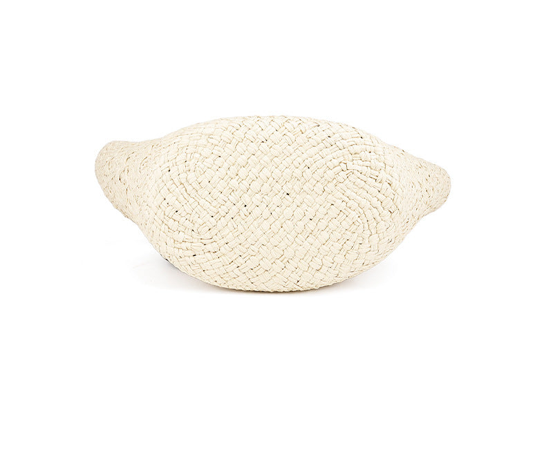 Large Capacity Straw Woven Bag for Women2025Summer new fashion vacation style beach bag single shoulder handbag for women