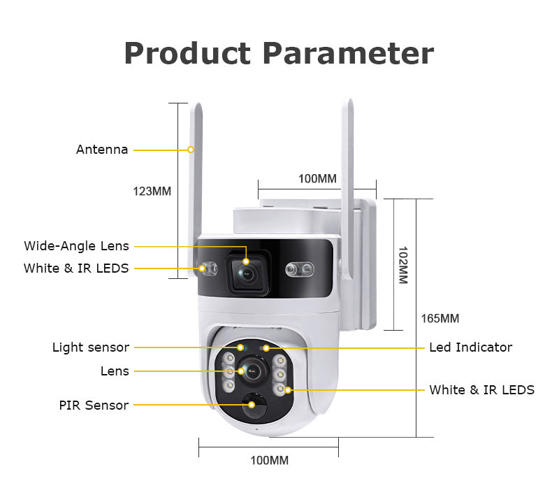 Exclusive Supply4G Hd600MP Outdoor surveillance solar-powered bullet camera with zoom Source Factory Wholesale