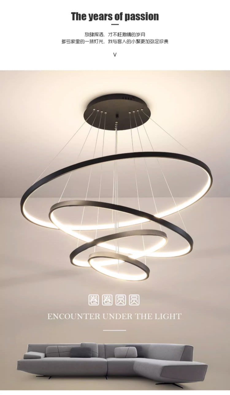 Zhongshan Lighting Wholesale LED Ceiling Lamp Bedroom Dining Room Lamp Minimalist Modern Creative Lighting Nordic Bar Pendant Light