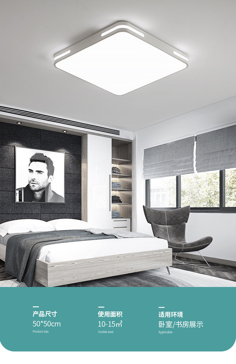 Ceiling Lamp led Bedroom Light Round Modern Minimalist Room Light Creative Iron Art Living Room Light Home Atmosphere Wholesale