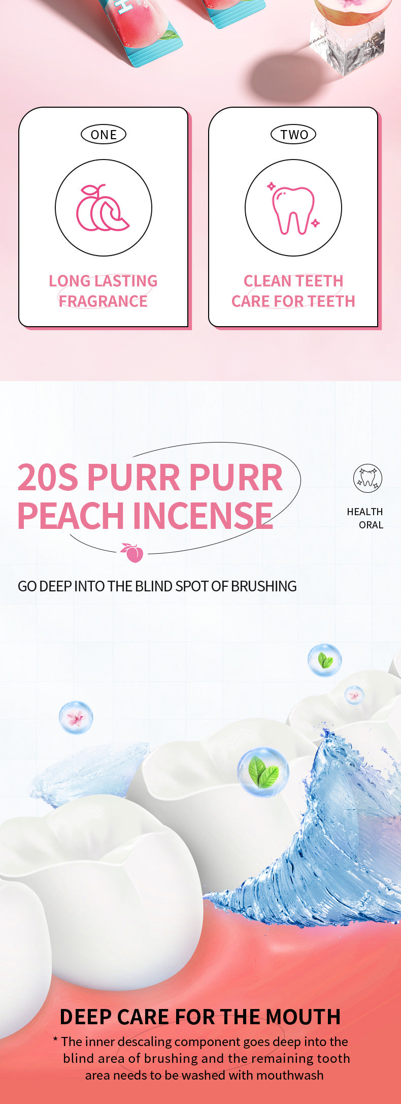 Cross-border Lemon Mouthwash Strips Oral Care Disposable Portable Cleaning Export Manufacturer Wholesale