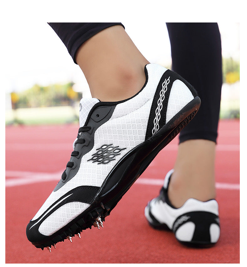 New Professional Track and Field Shoes for Men and Women, Students, Teenagers, Running, Standing Long Jump, Hurdles, High Jump, Spikes, Physical Education Shoes