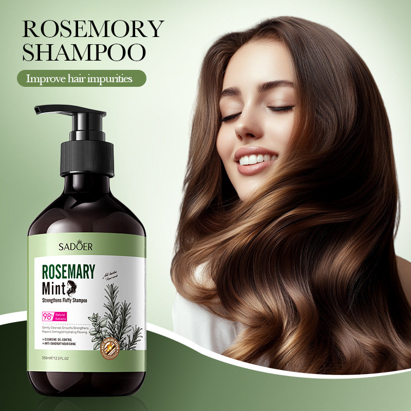 Full English Mint Rosemary Fluffy Shampoo SADOER Strong Shampoo  Wholesale