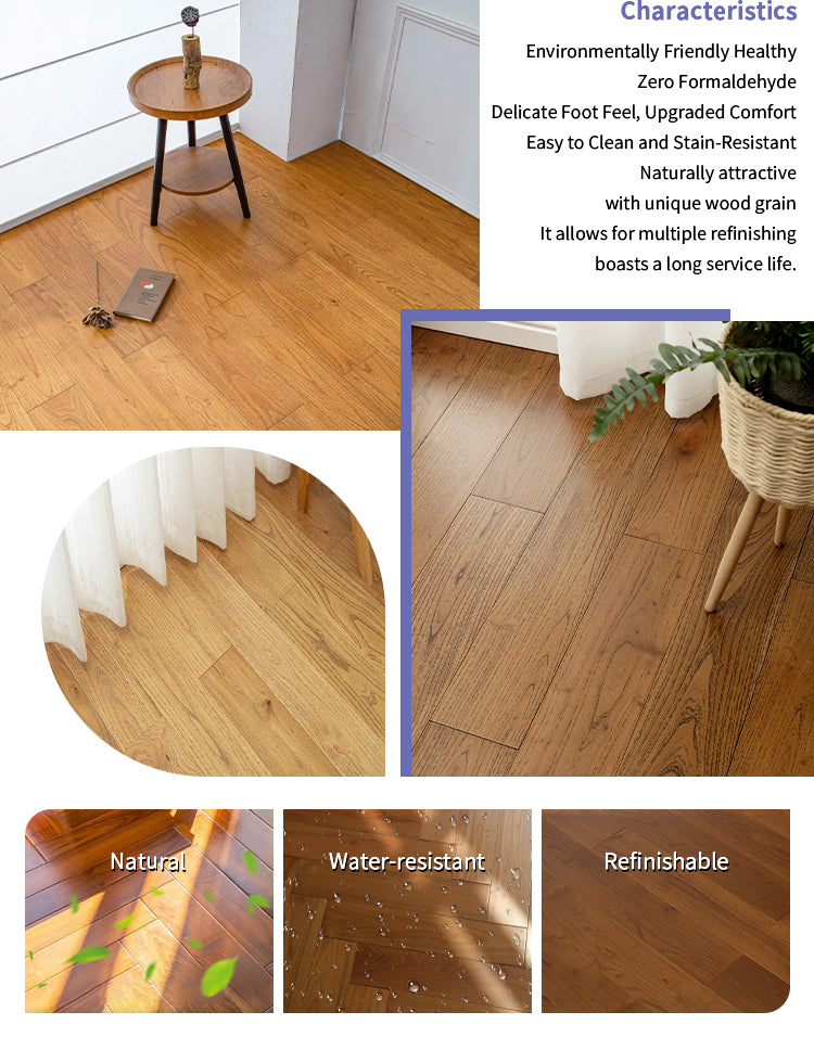 High Quality Solid Black Locust Wood Flooring Customizable Grade for Luxury Interiors Exterior Decor for Warehouses Parks Sale