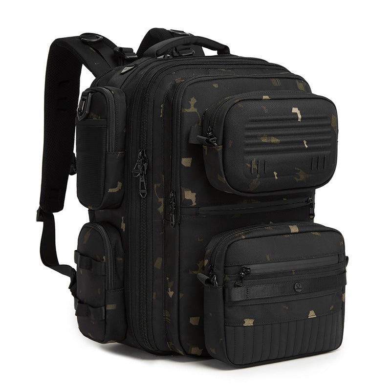 OZUKO Multifunctional Backpack Men's Large Capacity Backpack 3-in-1 detachable outdoor sports travel bag