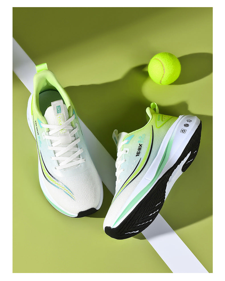 2025Large Size Marathon Running Shoes for Men and Women, Outdoor Aerobic Running, Lightweight and Breathable, Student Physical Test Running Shoes