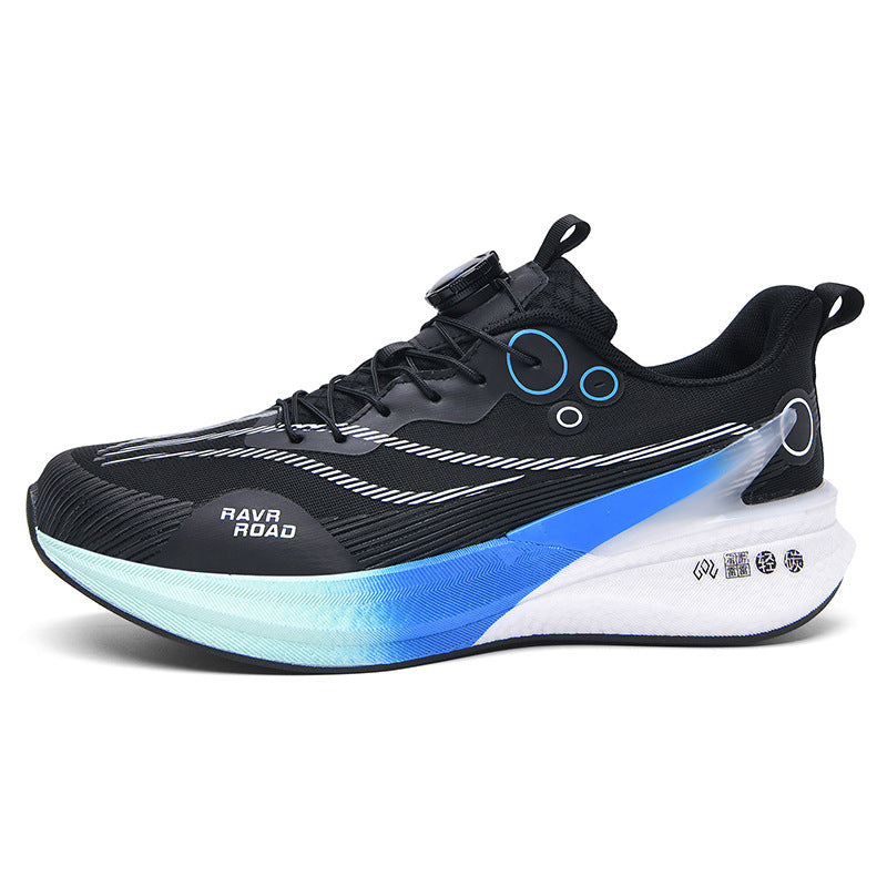 Red Rabbit8PRO Full-length Carbon Plate Men's and Women's Youth Racing Breathable Mesh Running Shoes Rotating Buckle Shock-absorbing Sports Shoes