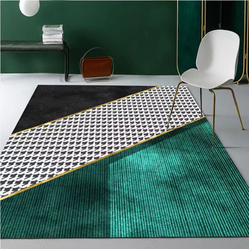 Carpet for Living Room, Stain-Resistant and Easy to Clean, Sofa and Coffee Table Rug, Wear-Resistant and Non-Slip, Home Bedroom Bedside Warm Blanket