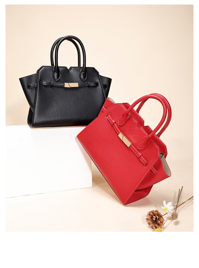 European and American Fashion Women's Bag Large Capacity Handbag New Trendy Versatile Retro Tote Bag High-end Crossbody Bag