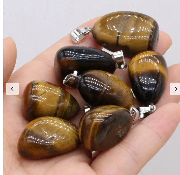 Hot-Selling Tiger Eye Stone Black Gallstone Bracelet Unisex Silver Bracelet Manufacturer Direct Wholesale